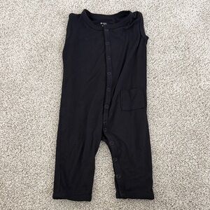 Kyte BABY Black Sleeveless One Piece